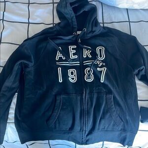 Aero 1987 Black Hoodie